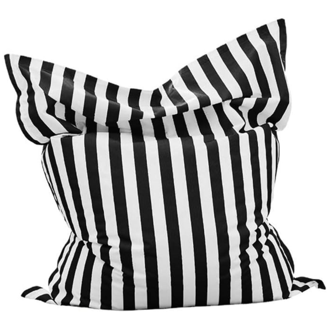 Premium Striped Bean Bag Cover